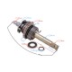 Kick starter shaft for Hyper 125