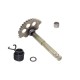 Kick starter shaft for B-Max scooter
