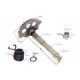 Kick starter shaft for B-Max scooter