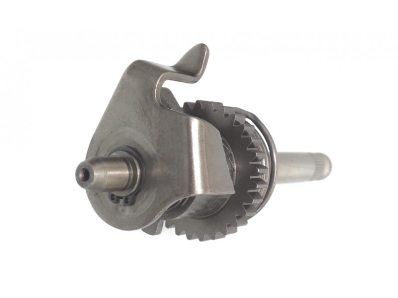 Kick starter shaft for Cafe Racer motorcycle