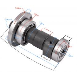 Camshaft for Hyper 125