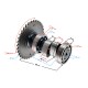 Camshaft for 4T 50cc Huragan scooter Camshaft for 4T 50cc Huragan scooter