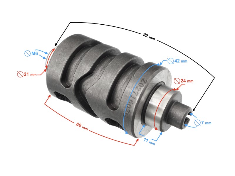 Gear selector for Blade 125 motorcycle