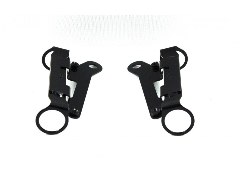 Steel headlight bracket, black , for Classic 125 motorcycle
