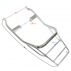 Trunk bracket for Ranger Classic moped