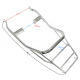 Trunk bracket for Ranger Classic moped