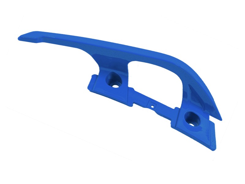 Bracket - left passenger handle , blue, for B-Max scooter