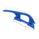 Bracket - left passenger handle , blue, for B-Max scooter