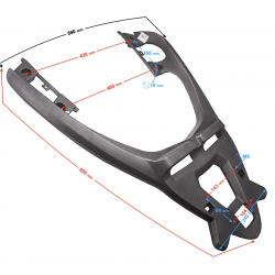 Trunk bracket for B-Max scooter