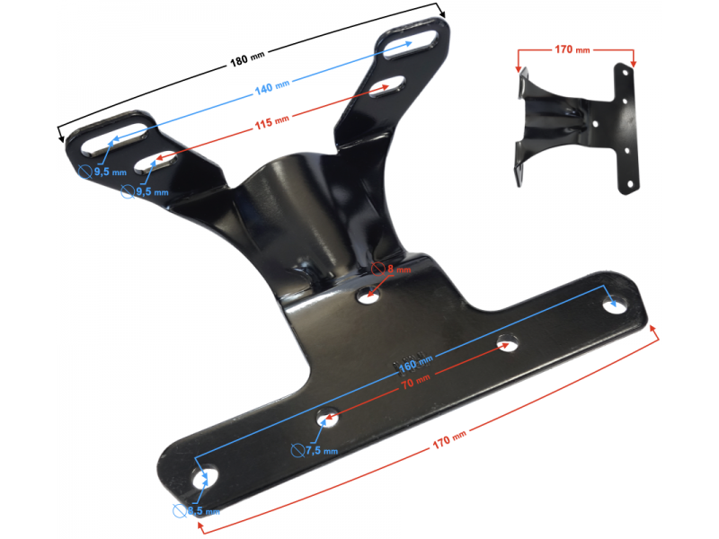 Rear backrest bracket for E-Max scooter Rear backrest bracket for E-Max scooter
