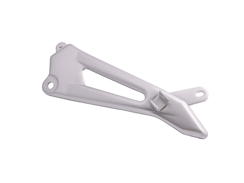 Rear right footrest bracket for Travel 125 motorcycle, silver