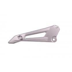 Rear left footrest bracket for Travel 125 motorcycle, silver Rear left footrest bracket for Travel 125 motorcycle, silver