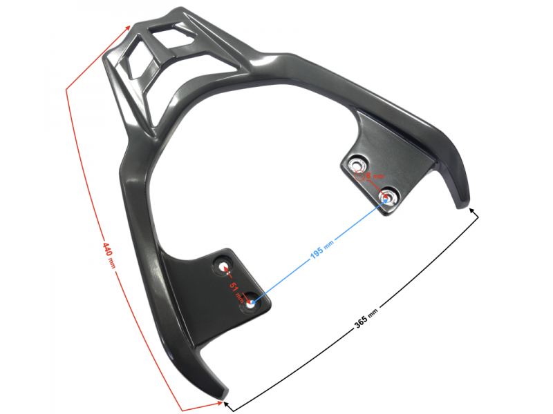 Rear bracket GT 125