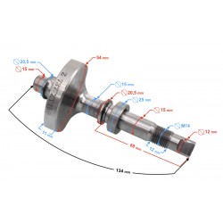 Balance shaft for Blade 125 motorcycle
