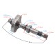 Balance shaft for Blade 125 motorcycle