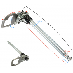 Gearshift shaft for Cafe Racer motorcycle