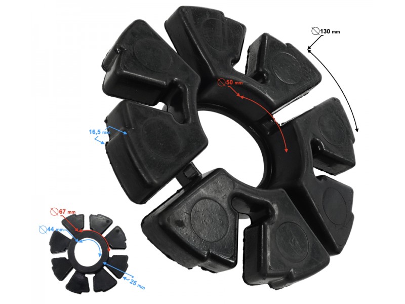 Disc carrier for Fighter 2 moped