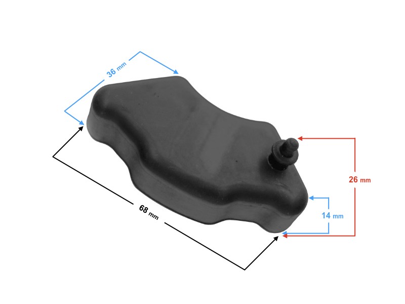 Rear wheel disc carrier Ranger Classic E4