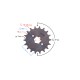 Drive sprocket Moretti 18/428 for TZ125