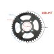 Rear sprocket 41/428 for Ranger Classic , black