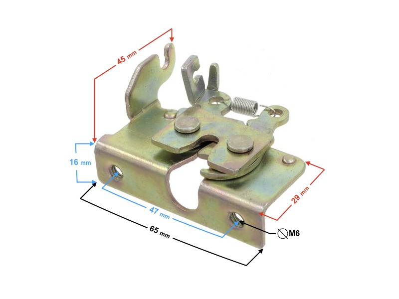 Seat lock for B-max
