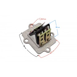 Membrane valve 2T scooter
