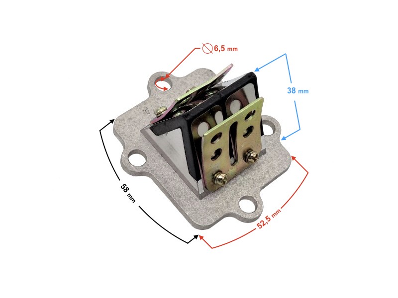 Membrane valve 2T scooter