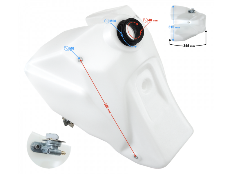NXT250 2021 Fuel Tank
