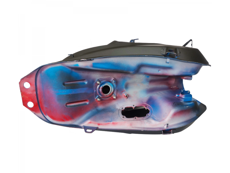Blue fuel tank for FR 2 moped