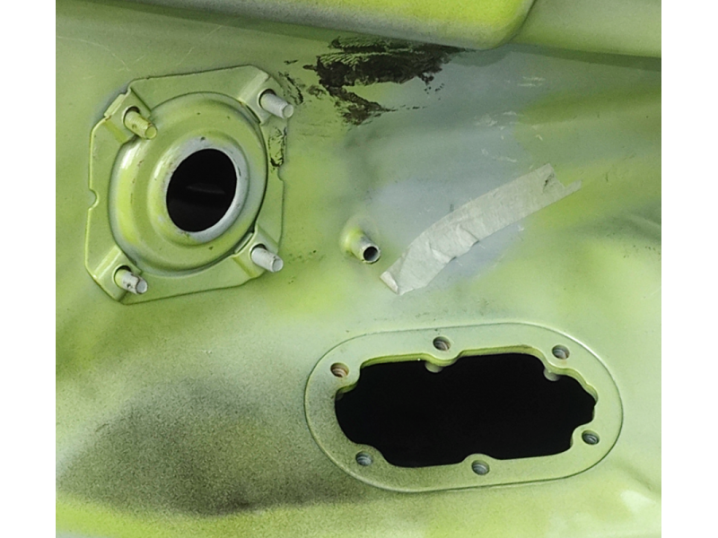 Green fuel tank for FR 2 moped Green fuel tank for FR 2 moped