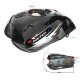 Black fuel tank for Fighter 2 moped