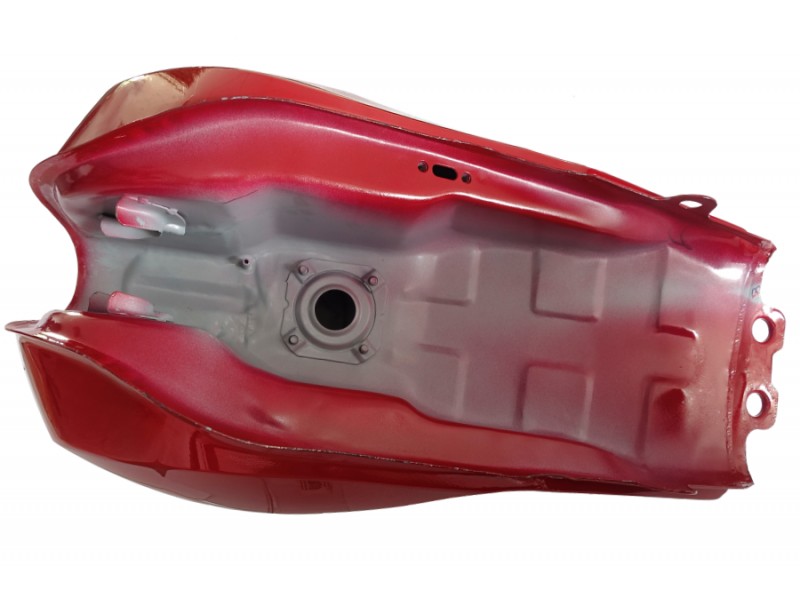 Red fuel tank for Fighter 2 moped