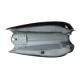 Black fuel tank for Ranger Classic moped