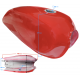 Red fuel tank for Ranger Classic moped