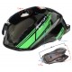 Black and green fuel tank for Ranger Classic moped