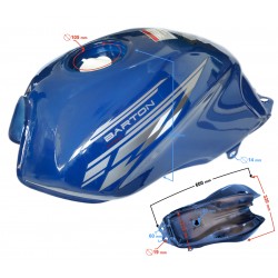 Blue fuel tank for Sprint 2 moped