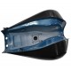 Black fuel tank for Classic 125 motorcycle , injection