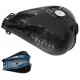 Black fuel tank for Classic 125 motorcycle , injection