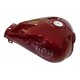 Red fuel tank for Classic 125 motorcycle , injection