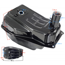 Fuel tank for B-Max scooter