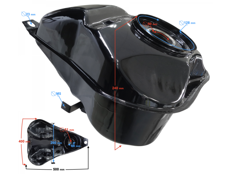 Fuel tank GT 125