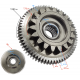Intermediate starter sprocket for Firefox scooter