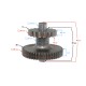 Intermediate starter sprocket for B-Max scooter
