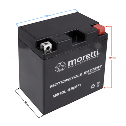AGM (Gel) MB10L-BS Moretti battery AGM (Gel) MB10L-BS Moretti battery