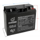 Lawn mower battery (OT 12V/20AH)