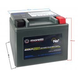 Moretti NaCRX5L sodium ion battery Moretti NaCRX5L sodium ion battery