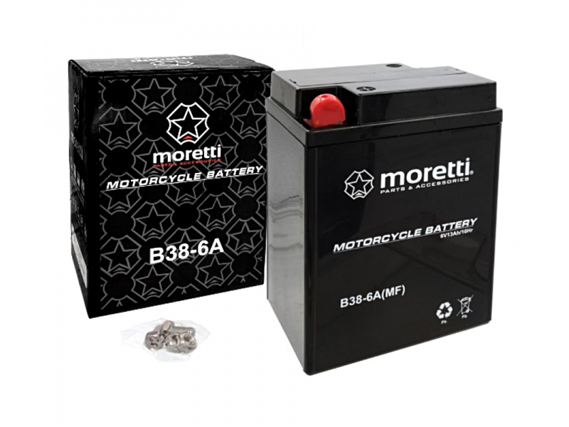 AGM (Gel) MB 38-6A Moretti battery