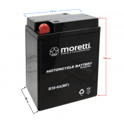AGM (Gel) MB 38-6A Moretti battery