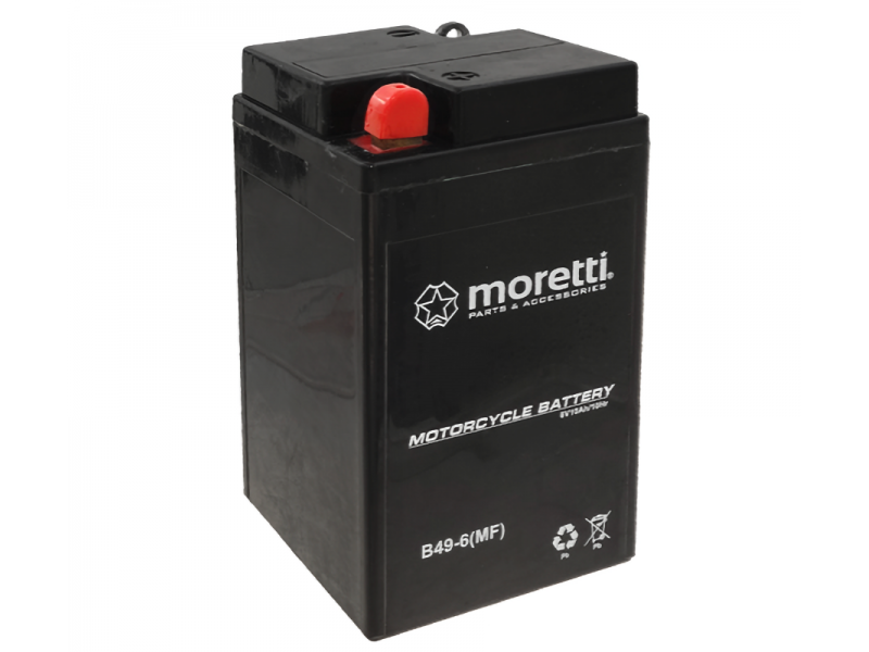 AGM battery (Gel) B49-6 Moretti AGM battery (Gel) B49-6 Moretti