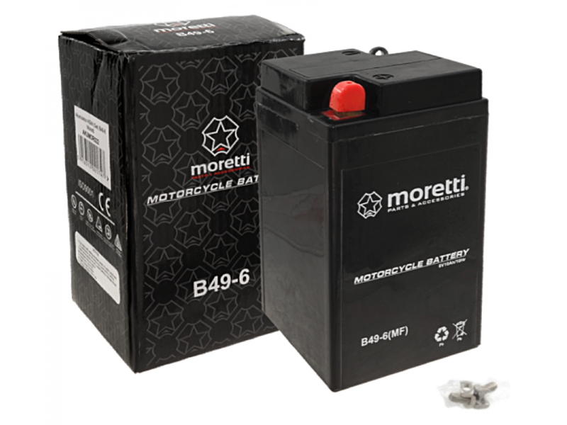 AGM battery (Gel) B49-6 Moretti AGM battery (Gel) B49-6 Moretti